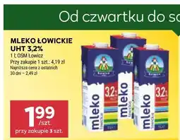 Stokrotka Market MLEKO ŁOWICKIE UHT 3,2% oferta