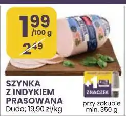 Stokrotka Market Szynka z indykiem prasowana Duda oferta