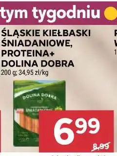 Stokrotka Market Śląskie kiełbaski śniadaniowe Proteina+ oferta