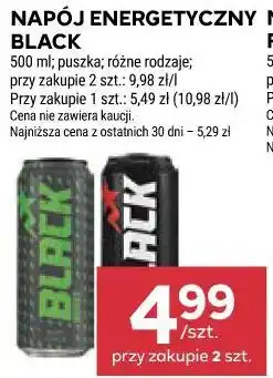 Stokrotka Market NAPÓJ ENERGETYCZNY BLACK oferta