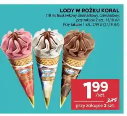 Stokrotka Market Lody w rożku Koral oferta