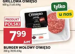 Stokrotka Market Burger Wołowy O!mięso oferta