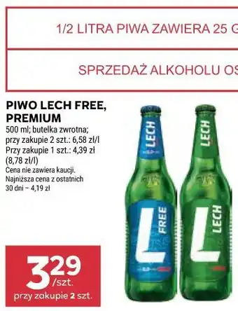 Stokrotka Market PIWO LECH FREE, PREMIUM oferta
