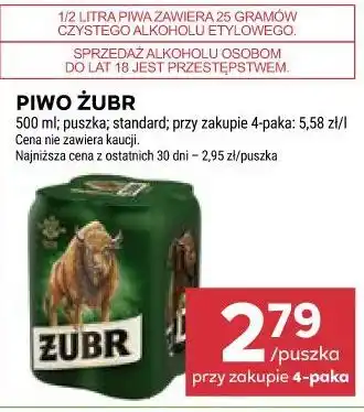 Stokrotka Market Piwo Żubr oferta
