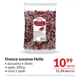 Makro Owoce suszone Helio oferta