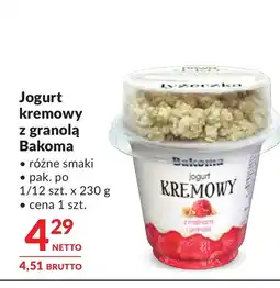Makro Jogurt Bakoma oferta