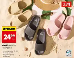 Biedronka Klapki Cleve oferta