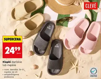 Biedronka Klapki Cleve oferta