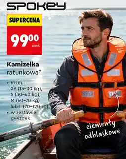 Biedronka Kamizelka ratunkowa Spokey oferta