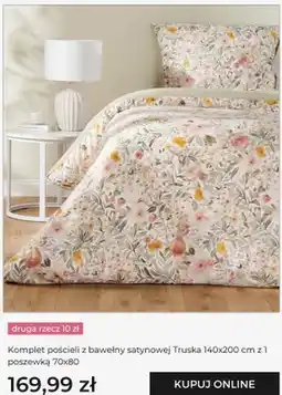 Home&You Komplet pościeli z bawełny satynowej Truska home&you oferta