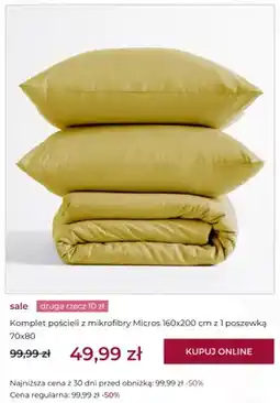 Home&You Komplet pościeli z mikrofibry Micros home&you oferta