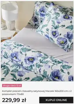 Home&You Komplet pościeli z bawełny satynowej Maczek home&you oferta