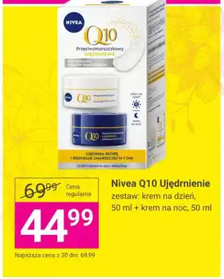 Zestaw krem na dzień Nivea Q10 Ujędrnienie + krem na noc Nivea Q10 Ujędrnienie 2-pak 50 ml
