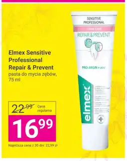 Hebe Pasta do zębów Elmex Sensitive Professional Repair & Prevent oferta