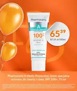 DOZ.PL Krem specjalna ochrona do twarzy i ciała Pharmaceris A Medic Protection SPF 100+ oferta