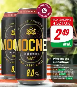 Dino Piwo jasne mocne eksportowe Jabłonowskie oferta