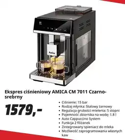Media Markt Ekspres ciśnieniowy Amica CM 7011 oferta