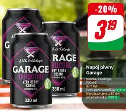 Dino Napój piwny Garage — wariant nieczytelny oferta