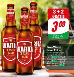 Dino Piwo Warka Jasne Pełne oferta