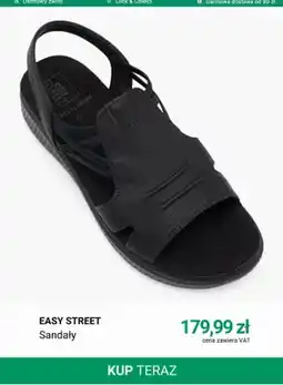 Deichmann Sandały damskie Easy Street oferta