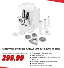 Media Markt Maszynka do mięsa Amica MM 3012 oferta