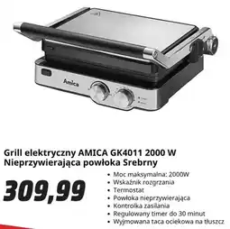 Media Markt Grill elektryczny Amica GK4011 oferta