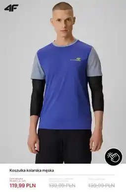 4F Koszulka kolarska męska 4F oferta