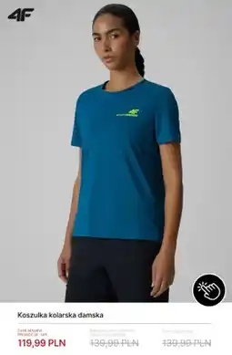 4F Koszulka kolarska damska 4F oferta