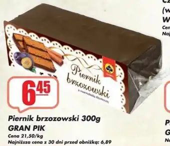 Sezamek Piernik brzozowski GRAN PIK oferta