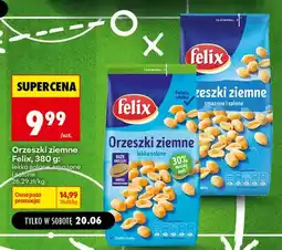 Biedronka Orzeszki ziemne Felix smażone i solone oferta