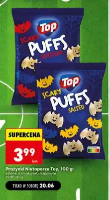 Biedronka Prażynki Nietoperze Top solone oferta