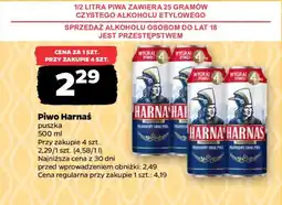 Netto Piwo Harnaś puszka oferta