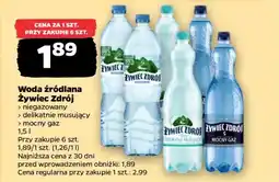 Netto Woda źródlana Żywiec Zdrój oferta