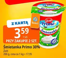 E.Leclerc Śmietanka Primo 30% Zott oferta