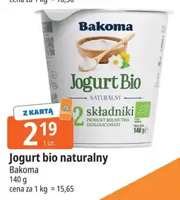 E.Leclerc Jogurt bio naturalny Bakoma oferta