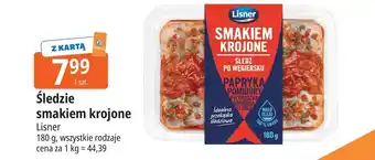 E.Leclerc Śledzie smakiem krojone Lisner oferta