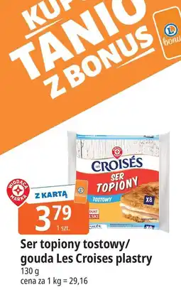 E.Leclerc Ser topiony tostowy/gouda Les Croisés plastry oferta