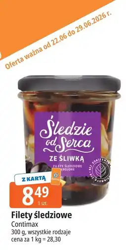 E.Leclerc Filety śledziowe Contimax Śledzie od Serca oferta