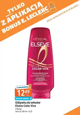 E.Leclerc Odżywka do włosów Elseve Color Vive L'Oreal oferta
