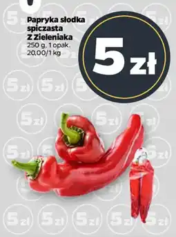 Netto Papryka słodka spiczasta z zieleniaka oferta