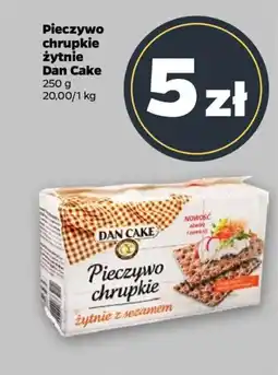 Netto Pieczywo chrupkie żytnie z sezamem Dan Cake oferta