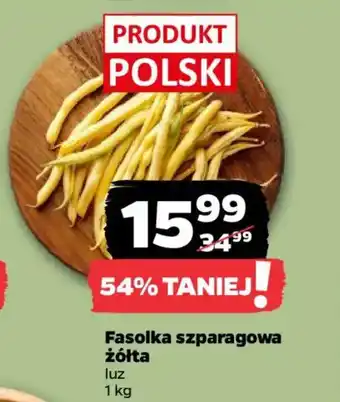 Fasolka szparagowa żółta