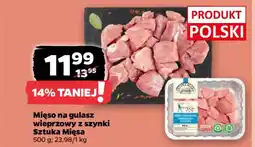 Netto Mięso na gulasz wieprzowy z szynki Sztuka Mięsa oferta