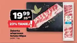 Netto Żeberka wieprzowe Sztuka Mięsa paski; oferta