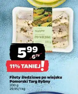 Netto Filety śledziowe po wiejsku Pomorski Targ Rybny oferta