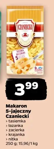 Netto Makaron 5-jajeczny Czaniecki oferta