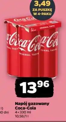Netto Napój gazowany Coca-Cola oferta