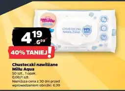Netto Chusteczki nawilżane Millu Aqua oferta