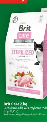 Maxi Zoo Sucha karma dla kota Brit Care Sterilized Sensitive Fresh Rabbit oferta
