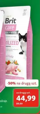 Maxi Zoo Sucha karma dla kota Brit Care Sterilized oferta